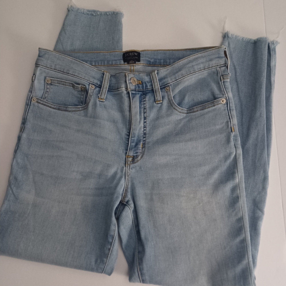 J. Crew Denim Jeans 9" High-rise Skinny Sz 28